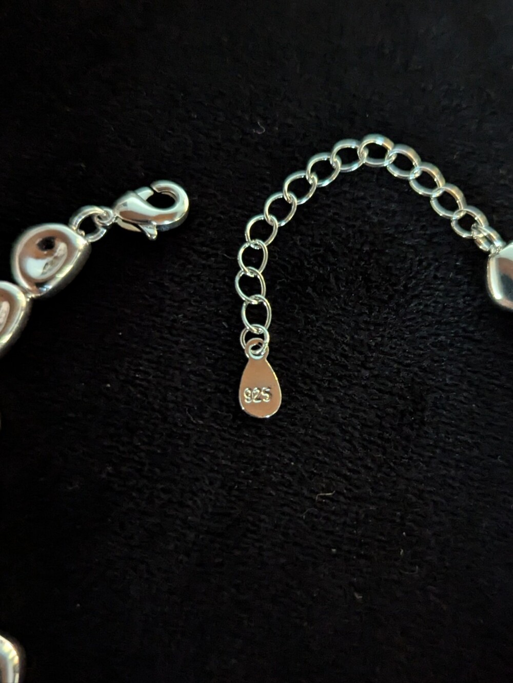 925 Sterling Silver Solid Beaded Bracelet Elegant Classic Minimalist Modern Glam - Picture 5 of 8